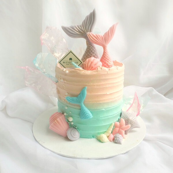 Laurel's Tale Cake | Mermaid Theme